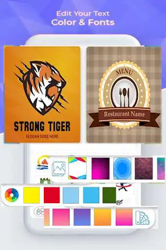 Play Logo Maker - Graphic Design  Logos Creator App  and enjoy Logo Maker - Graphic Design  Logos Creator App with UptoPlay