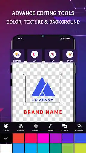 Play Logo Maker Graphic design logo as an online game Logo Maker Graphic design logo with UptoPlay