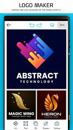 Play Logo Maker - Graphic Design as an online game Logo Maker - Graphic Design with UptoPlay