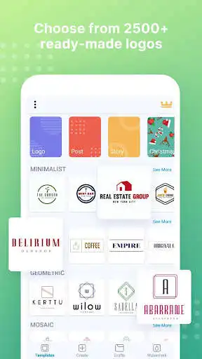 Play Logo Maker & Logo Design- Create a logo in seconds  and enjoy Logo Maker & Logo Design- Create a logo in seconds with UptoPlay
