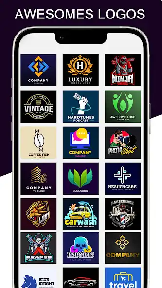 Play Logo Maker Plus - Logo Creator as an online game Logo Maker Plus - Logo Creator with UptoPlay