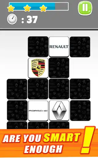 Play Logo Memory : Cars brands as an online game Logo Memory : Cars brands with UptoPlay