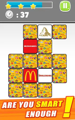 Play Logo Memory : Food Edition as an online game Logo Memory : Food Edition with UptoPlay