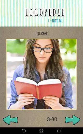 Play Logopedie App 2 :  articulatie oefeningen as an online game Logopedie App 2 :  articulatie oefeningen with UptoPlay