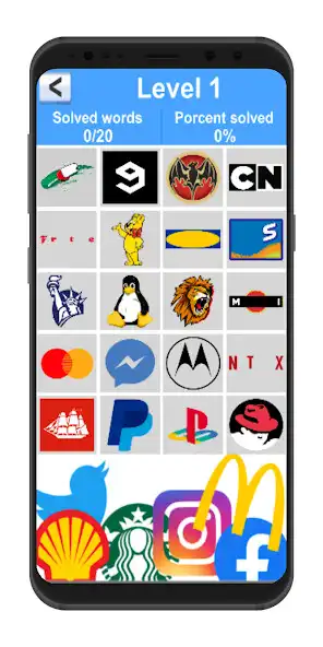 Play Logo Quiz Brain Trainning Game as an online game Logo Quiz Brain Trainning Game with UptoPlay