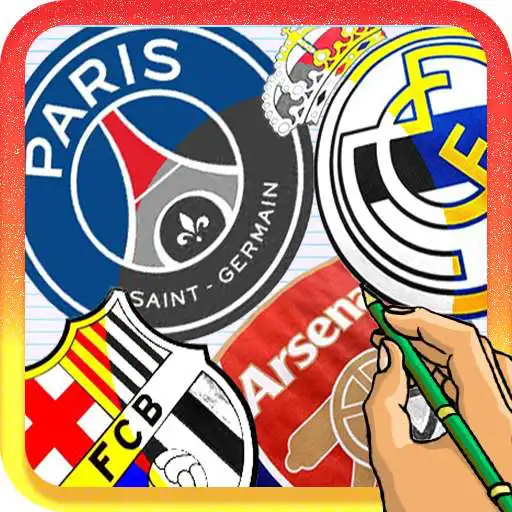 Play Logo Soccer Coloring Page APK