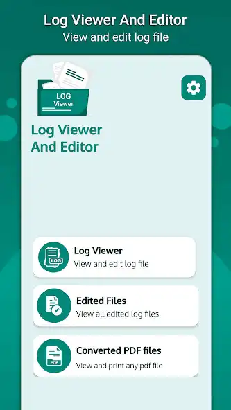 Play Log viewer  and enjoy Log viewer with UptoPlay
