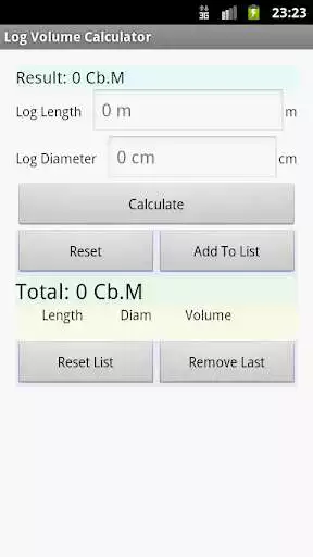 Play APK Log Volume Calculator  and enjoy Log Volume Calculator with UptoPlay ro.simpleconcept.android.logvolumecalculator