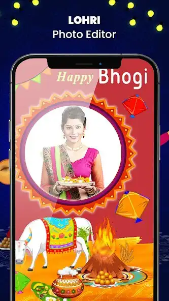 Play Lohri Photo Editor and Frames as an online game Lohri Photo Editor and Frames with UptoPlay