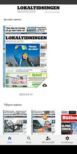 Play Lokaltidningens  e-tidning  and enjoy Lokaltidningens  e-tidning with UptoPlay