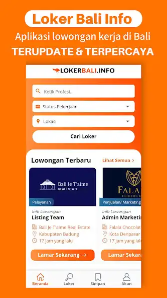Play LokerBaliInfo: Cari Kerja Bali  and enjoy LokerBaliInfo: Cari Kerja Bali with UptoPlay
