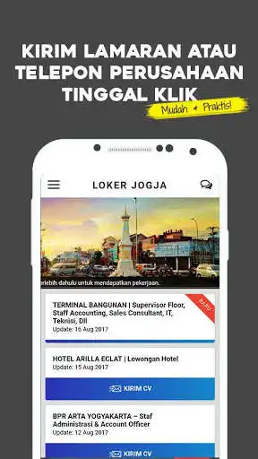 Play APK LOKER JOGJA - Lowongan Kerja Jogjakarta  and enjoy LOKER JOGJA - Lowongan Kerja Jogjakarta with UptoPlay com.webhappen.lokerjogja