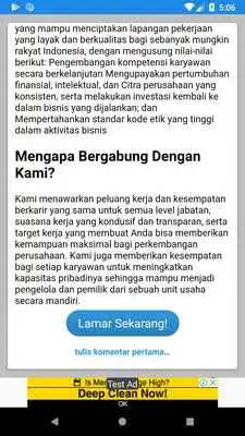Play LOKER PADSID - Lowongan Kerja Padang Sidempuan