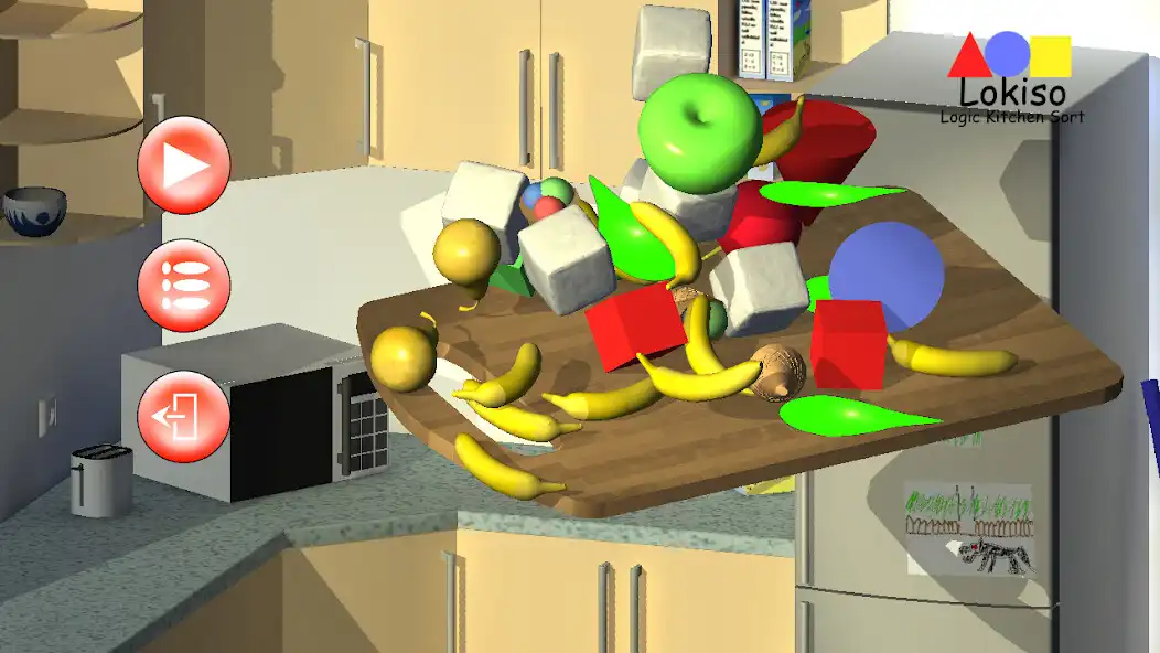Play Lokiso - logic kitchen sorting as an online game Lokiso - logic kitchen sorting with UptoPlay