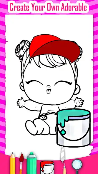 Play Lol Dolls Coloring Games  and enjoy Lol Dolls Coloring Games with UptoPlay