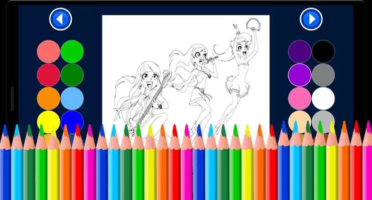 Play LoliRock ColorBook Play LoliRock ColorBook