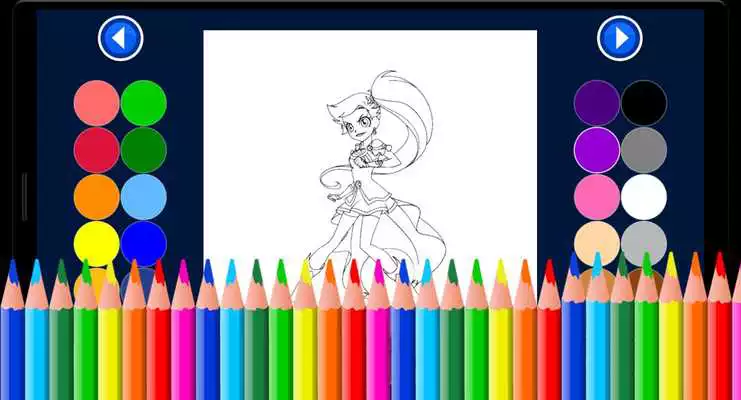 Play LoliRock ColorBook Play LoliRock ColorBook