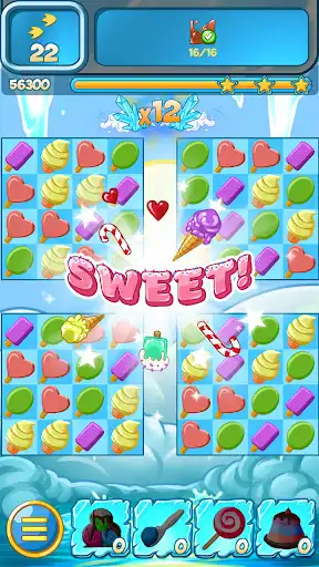 Play Lollipop Blast Sweet Ice Cream as an online game Lollipop Blast Sweet Ice Cream with UptoPlay