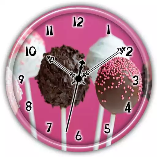 Free play online Lollipop Clock Live Wallpaper APK