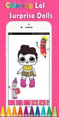 Play Lol Surprise Dolls Coloring Book For Fans