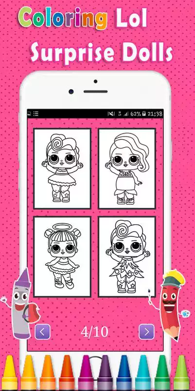 Play Lol Surprise Dolls Coloring Book For Fans