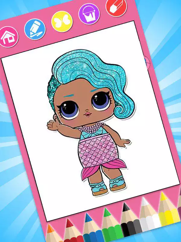 Play LOL Surprise Dolls Coloring Pages