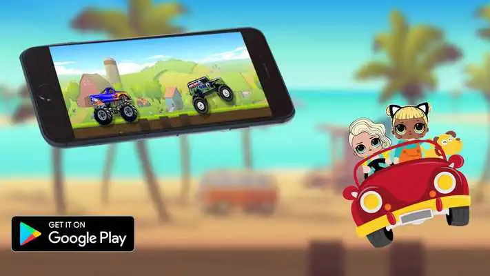 Play Lol Surprise Eggs racing Dolls