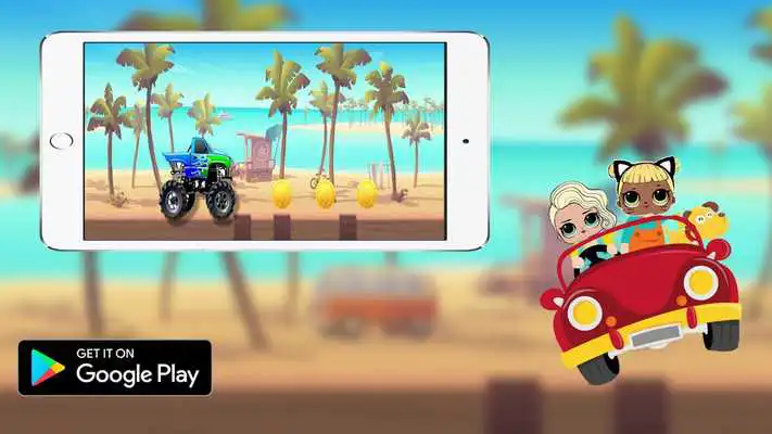 Play Lol Surprise Eggs racing Dolls