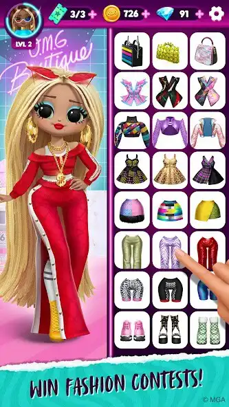 Play LOL Surprise! OMG Fashion Club as an online game LOL Surprise! OMG Fashion Club with UptoPlay