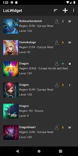 Play LoLWidget - Widgets for League of Legends  and enjoy LoLWidget - Widgets for League of Legends with UptoPlay