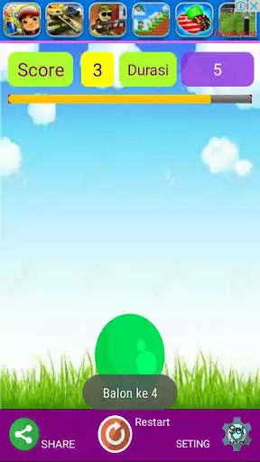 Play Lomba Tiup Balon  and enjoy Lomba Tiup Balon with UptoPlay