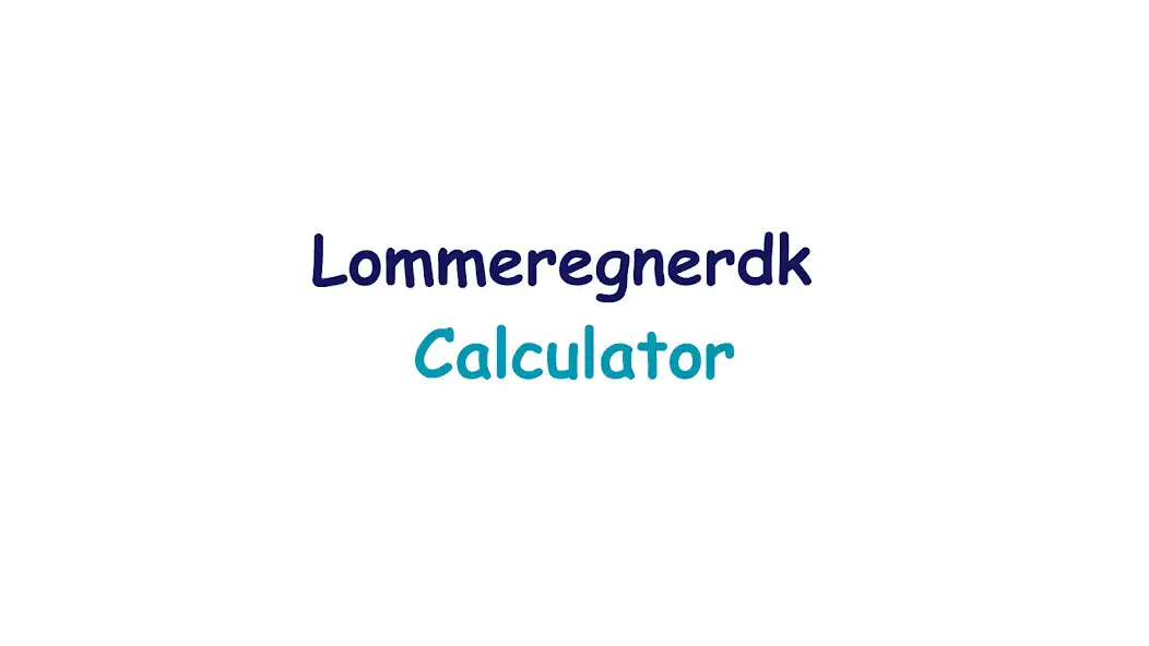 Play lommeregnerdk Calculator  and enjoy lommeregnerdk Calculator with UptoPlay