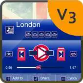 Free play online London Music Player Skin APK