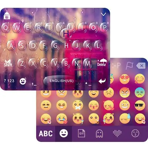 Free play online London Rain iKeyboard Theme APK Free play online London Rain iKeyboard Theme APK
