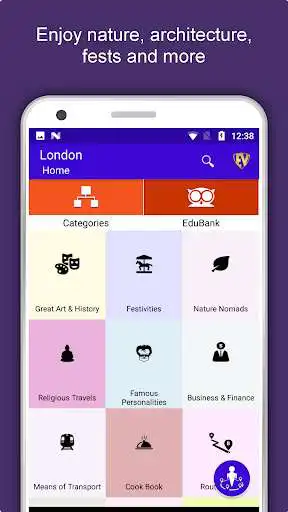 Play London Travel & Explore, Offline Tourist Guide  and enjoy London Travel & Explore, Offline Tourist Guide with UptoPlay