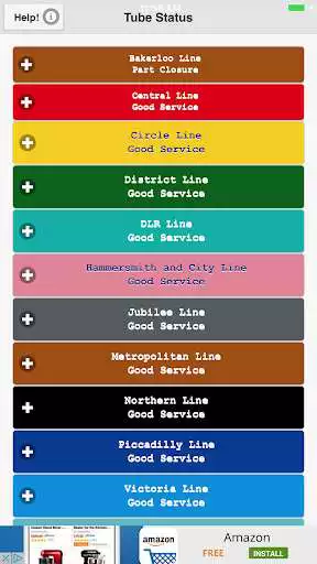 Play London Underground Status  and enjoy London Underground Status with UptoPlay