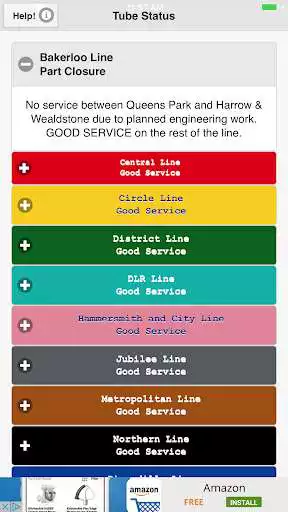 Play London Underground Status as an online game London Underground Status with UptoPlay