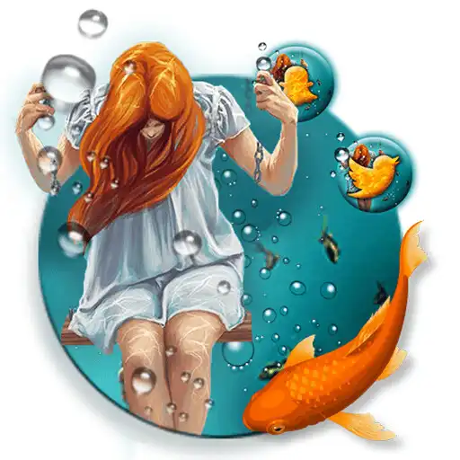 Play Lonely Girl Launcher Theme APK