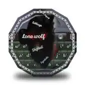 Free play online Lone wolf GO Keyboard APK