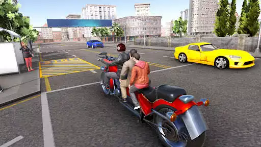 Play Long Bike Taxi Transport as an online game Long Bike Taxi Transport with UptoPlay