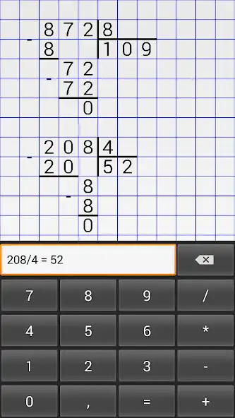 Play Long Division Calc  and enjoy Long Division Calc with UptoPlay