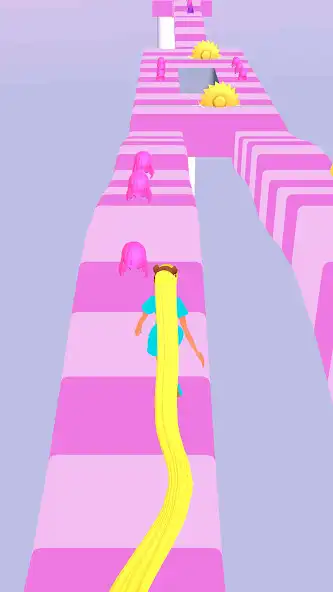 Play Long Hair Challenge Princess as an online game Long Hair Challenge Princess with UptoPlay
