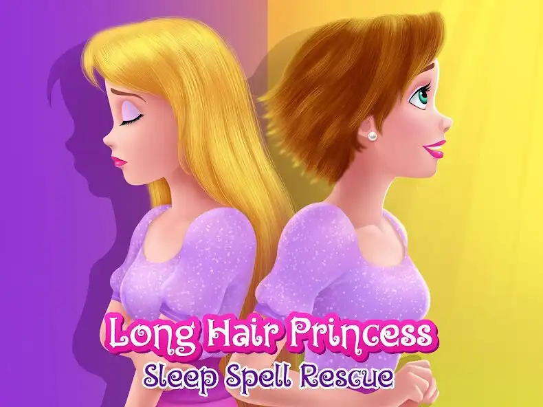 Play Long Hair Princess 3: Sleep Spell Rescue