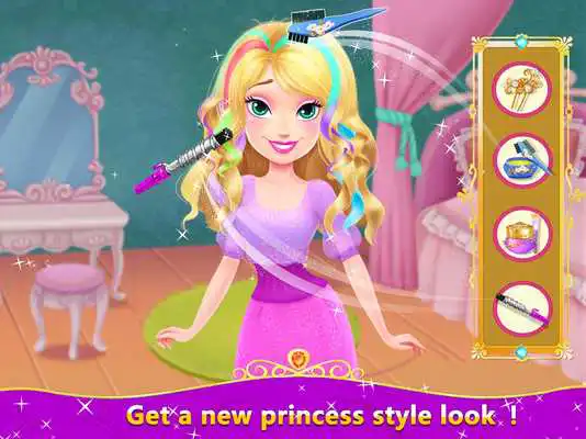 Play Long Hair Princess 3: Sleep Spell Rescue