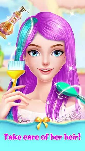 Play Long Hair Princess Salon Games  and enjoy Long Hair Princess Salon Games with UptoPlay