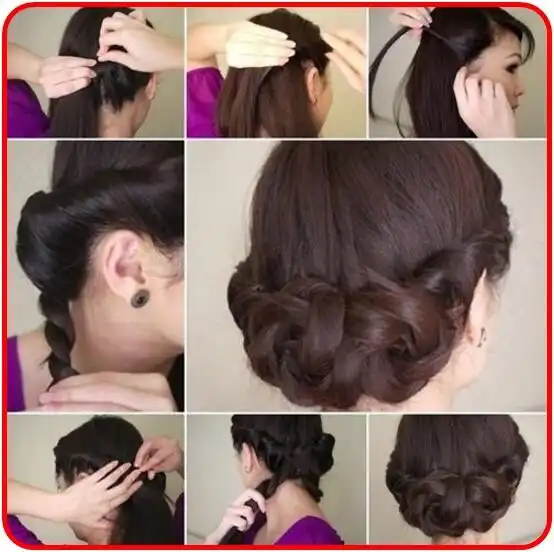 Play Long Hair Style Tutorials  and enjoy Long Hair Style Tutorials with UptoPlay