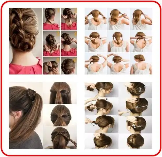 Play Long Hair Style Tutorials as an online game Long Hair Style Tutorials with UptoPlay