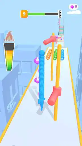 Play Long Neck Run as an online game Long Neck Run with UptoPlay