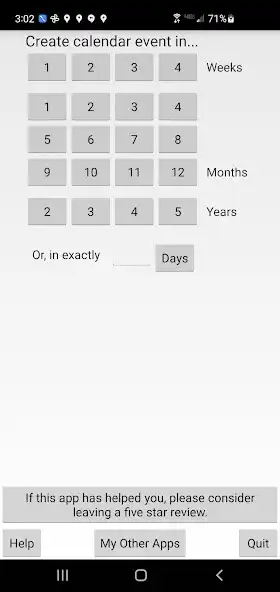 Play Long-Term Calendar Reminders as an online game Long-Term Calendar Reminders with UptoPlay