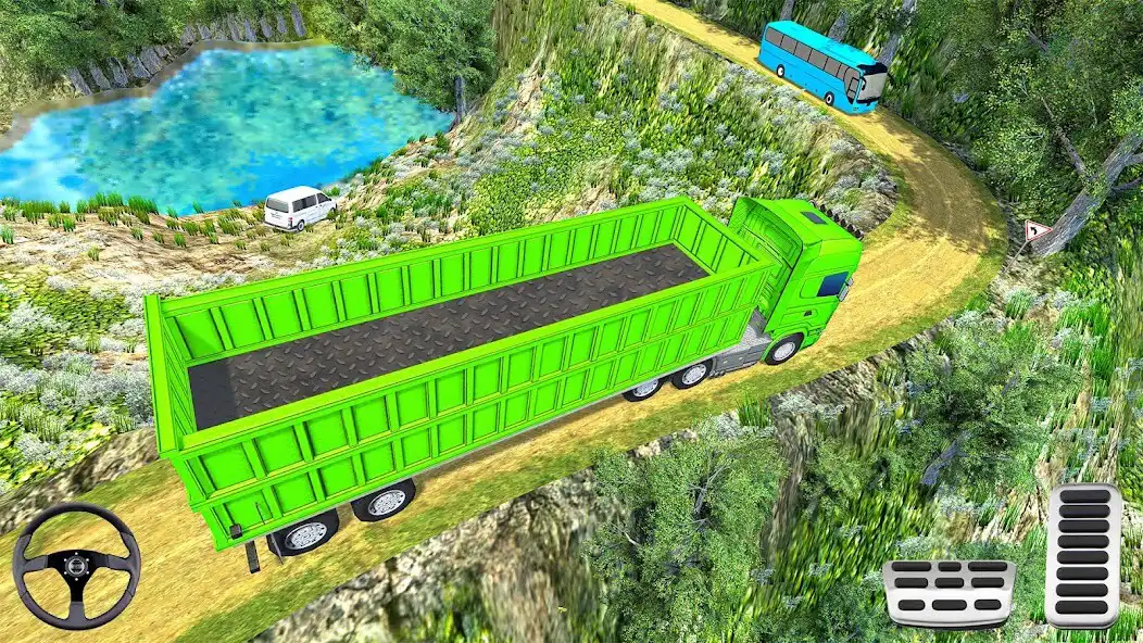 Play long truck driving heavy truck as an online game long truck driving heavy truck with UptoPlay
